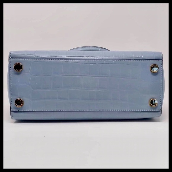 NEW! Michael Kors Large Ellis Leather Satchel - Picture 6 of 8